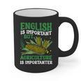 AG Teacher English Is Important But Agriculture Teacher Graphic Print Coffee Mug, English Teacher Gifts, trending gift