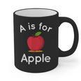 A Is For Apple Toddler Kindergarten Preschool Teacher Graphic Print Coffee Mug, trending gift A Is For Apple Toddler Kindergarten Preschool Teacher Graphic Print Coffee Mug, trending gift