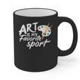 Art Is My Favorite Sport Artist Art Lover Teacher Graphic Print Coffee Mug, trending gift Art Is My Favorite Sport Artist Art Lover Teacher Graphic Print Coffee Mug, trending gift