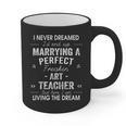 Art Teacher Christmas Xmas Never Dreamed Marrying Graphic Print Coffee Mug, trending gift Art Teacher Christmas Xmas Never Dreamed Marrying Graphic Print Coffee Mug, trending gift