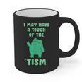Autism Awareness Neurodiversity Teacher Frog I May Have A Touch Of The Tism Neurodivergent Small Graphic Print Coffee Mug, trending gift Autism Awareness Neurodiversity Teacher Frog I May Have A Touch Of The Tism Neurodivergent Small Graphic Print Coffee Mug, trending gift