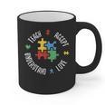 Autism Awareness Teacher Shirt Teach Accept Understand Love Graphic Print Coffee Mug, trending gift
