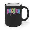 Back To School Neon Checkered Second Grade Colorful Teacher Graphic Print Coffee Mug, trending gift Back To School Neon Checkered Second Grade Colorful Teacher Graphic Print Coffee Mug, trending gift