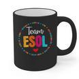 Back To School Teachers Crew Students Team ESOL Teacher Graphic Print Coffee Mug, trending gift