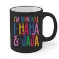 I Am Bilingual I Haha And Jaja Latina Latino Spanish Teacher Graphic Print Coffee Mug, trending gift I Am Bilingual I Haha And Jaja Latina Latino Spanish Teacher Graphic Print Coffee Mug, trending gift