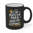 Bilingual Teacher Maestra Spanish Teacher Graphic Print Coffee Mug, trending gift