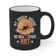 My Broom Broke So Now I Teach Art Teacher Halloween Costume For Men Women Graphic Print Coffee Mug, trending gift