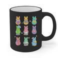 Bunny Reading Books Easter Day Librarian Teacher Book Graphic Print Coffee Mug, Easter Teacher Gifts, trending gift