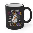 You Can't Scare Me I'm A Teacher Halloween Costume Graphic Print Coffee Mug, trending gift