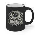 Cat Chaos Coordinator For Women Mom Halloween Teacher Graphic Print Coffee Mug, Couple Gifts, trending gift