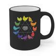 Chicken Themed Color Wheel Educational Art Teacher Artist Men Women Girls Kids Graphic Print Coffee Mug, trending gift Chicken Themed Color Wheel Educational Art Teacher Artist Men Women Girls Kids Graphic Print Coffee Mug, trending gift