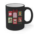 Christmas Teacher Stamps Graphic Print Coffee Mug, trending gift