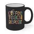 Coffee Teach Repeat Leopard Print Back To School Teachers Graphic Print Coffee Mug, trending gift Coffee Teach Repeat Leopard Print Back To School Teachers Graphic Print Coffee Mug, trending gift