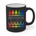 Colorful Crayon Kindergarten Team Tee For Teachers Students Men Women Kids Graphic Print Coffee Mug, trending gift Colorful Crayon Kindergarten Team Tee For Teachers Students Men Women Kids Graphic Print Coffee Mug, trending gift
