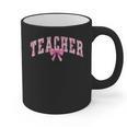 Coquette Bow Back To School First Day Teacher Graphic Print Coffee Mug, trending gift
