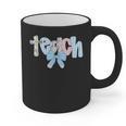 Coquette Bow Teach Teacher Happy First Day Back To School Graphic Print Coffee Mug, trending gift Coquette Bow Teach Teacher Happy First Day Back To School Graphic Print Coffee Mug, trending gift