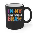 Cute Coffee Glass Face Happy Day In My Tired Teacher ERA For Men Women Graphic Print Coffee Mug, trending gift Cute Coffee Glass Face Happy Day In My Tired Teacher ERA For Men Women Graphic Print Coffee Mug, trending gift