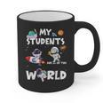 Cute Teacher My Students Are Out-Of This World Space Graphic Print Coffee Mug, trending gift