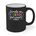 Dimelo En EspañOl Maestra De EspañOl Spanish Teacher Graphic Print Coffee Mug, trending gift Dimelo En EspañOl Maestra De EspañOl Spanish Teacher Graphic Print Coffee Mug, trending gift