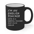 English Teacher Definition Graphic Print Coffee Mug, English Teacher Gifts, trending gift