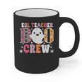 ESL Teacher Boo Crew Halloween Costume Graphic Print Coffee Mug, Esl Teacher Gifts, trending gift ESL Teacher Boo Crew Halloween Costume Graphic Print Coffee Mug, Esl Teacher Gifts, trending gift