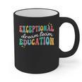 Exceptional Education Dream Team SPED ESE Teacher Autism Graphic Print Coffee Mug, trending gift
