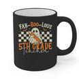Fab Boo Lous 5th Grade Teacher Retro Ghost Spooky Halloween Graphic Print Coffee Mug, trending gift Fab Boo Lous 5th Grade Teacher Retro Ghost Spooky Halloween Graphic Print Coffee Mug, trending gift