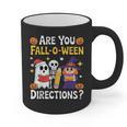 Are You Fall O Ween Directions Halloween Teacher Ghost Graphic Print Coffee Mug, trending gift Are You Fall O Ween Directions Halloween Teacher Ghost Graphic Print Coffee Mug, trending gift