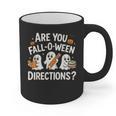 Are You Fall O Ween Directions Halloween Teacher Ghosts Graphic Print Coffee Mug, trending gift
