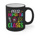 Feliz Primer Dia De Clases Kids Girl Teacher Spanish School Graphic Print Coffee Mug, trending gift Feliz Primer Dia De Clases Kids Girl Teacher Spanish School Graphic Print Coffee Mug, trending gift