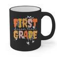 First Grade Dream Retro Team Fall Halloween Spooky Teachers Graphic Print Coffee Mug, First Grade Teacher Gifts, trending gift First Grade Dream Retro Team Fall Halloween Spooky Teachers Graphic Print Coffee Mug, First Grade Teacher Gifts, trending gift