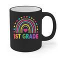 First Grade Rainbow Girls Boys Teacher Team 1st Grade Squad Graphic Print Coffee Mug, First Grade Teacher Gifts, trending gift First Grade Rainbow Girls Boys Teacher Team 1st Grade Squad Graphic Print Coffee Mug, First Grade Teacher Gifts, trending gift