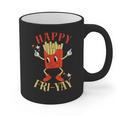 Fun Teacher Happy Fri Yay French Fries Friday Lovers Graphic Print Coffee Mug, trending gift
