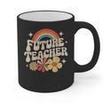Future Teacher Kids Youth Girls Rainbow Pre-k Kindergarten Graphic Print Coffee Mug, Future Teacher Gifts, trending gift Future Teacher Kids Youth Girls Rainbow Pre-k Kindergarten Graphic Print Coffee Mug, Future Teacher Gifts, trending gift