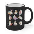 Ghost Book Reading Halloween Books Lover Teacher Kids Graphic Print Coffee Mug, trending gift