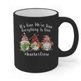 Gnome It's Fine I'm Fine Everything Is Fine Teacher Xmas Graphic Print Coffee Mug, trending gift Gnome It's Fine I'm Fine Everything Is Fine Teacher Xmas Graphic Print Coffee Mug, trending gift