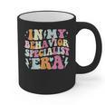 Groovy In My Behavior Specialist Era Behavior Teachers Graphic Print Coffee Mug, trending gift