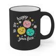Groovy Happy To See Your Face Teacher School Appreciation Graphic Print Coffee Mug, Groovy Teacher Gifts, trending gift