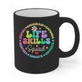 Groovy Life Skills Squad Teacher Special Ed SPED Team Crew Graphic Print Coffee Mug, Groovy Teacher Gifts, trending gift
