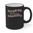 Groovy Teaching Future Engineers Teacher Engineering School Men Women Graphic Print Coffee Mug, Future Teacher Gifts, Groovy Teacher Gifts, trending gift