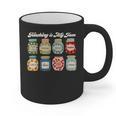 Groovy Teaching Is My Jam Teacher Appreciation Graphic Print Coffee Mug, Groovy Teacher Gifts, trending gift