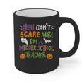 Halloween You Cant Scare Me Im A Middle School Teacher Graphic Print Coffee Mug, trending gift Halloween You Cant Scare Me Im A Middle School Teacher Graphic Print Coffee Mug, trending gift