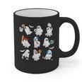 Halloween PE Teacher Ghost Playing Soccer Football Baseball Graphic Print Coffee Mug, Pe Teacher Gifts, trending gift
