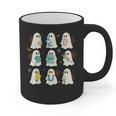 Halloween Science Teacher Student Ghost Laboratory Men Women Graphic Print Coffee Mug, Science Teacher Gifts, trending gift
