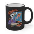Halloween Skeleton Geography Teacher Pumpkin Bats Classroom Graphic Print Coffee Mug, trending gift Halloween Skeleton Geography Teacher Pumpkin Bats Classroom Graphic Print Coffee Mug, trending gift