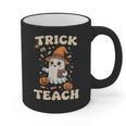 Halloween Teacher Shirts Women School Trick Or Teach Groovy Graphic Print Coffee Mug, Groovy Teacher Gifts, trending gift Halloween Teacher Shirts Women School Trick Or Teach Groovy Graphic Print Coffee Mug, Groovy Teacher Gifts, trending gift