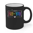 Happy Fri-Yay Fri Yay Teacher Student Friday Weekend Graphic Print Coffee Mug, trending gift Happy Fri-Yay Fri Yay Teacher Student Friday Weekend Graphic Print Coffee Mug, trending gift