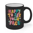 Happy To See Your Face Teacher Disco Ball Back To School Graphic Print Coffee Mug, trending gift Happy To See Your Face Teacher Disco Ball Back To School Graphic Print Coffee Mug, trending gift