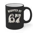 Haunted By 67 Teacher Halloween 6 7 Shirt Graphic Print Coffee Mug, trending gift Haunted By 67 Teacher Halloween 6 7 Shirt Graphic Print Coffee Mug, trending gift