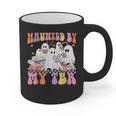 Haunted By My TBR Cute Ghosts Book Reading Teacher Halloween Graphic Print Coffee Mug, trending gift